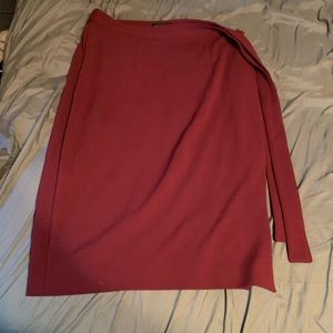 Express high waist pencil skirt with bow